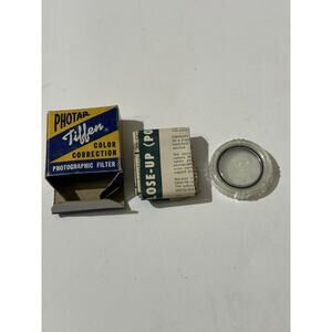 Vintage Tiffen Photar Series #5 Close Up 3‎ Color Lens Filter Made in USA